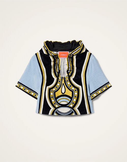 La DoubleJ Portal Tee Sanctuary Plac&eacute;e Light Blue TOP0204JER084SAC02BU01