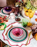 La DoubleJ Dinner Plates Set Of 2 La DoubleJ Dinner Plates Set Of 2 Rainbow Verde DIS0075CER001RAI0003