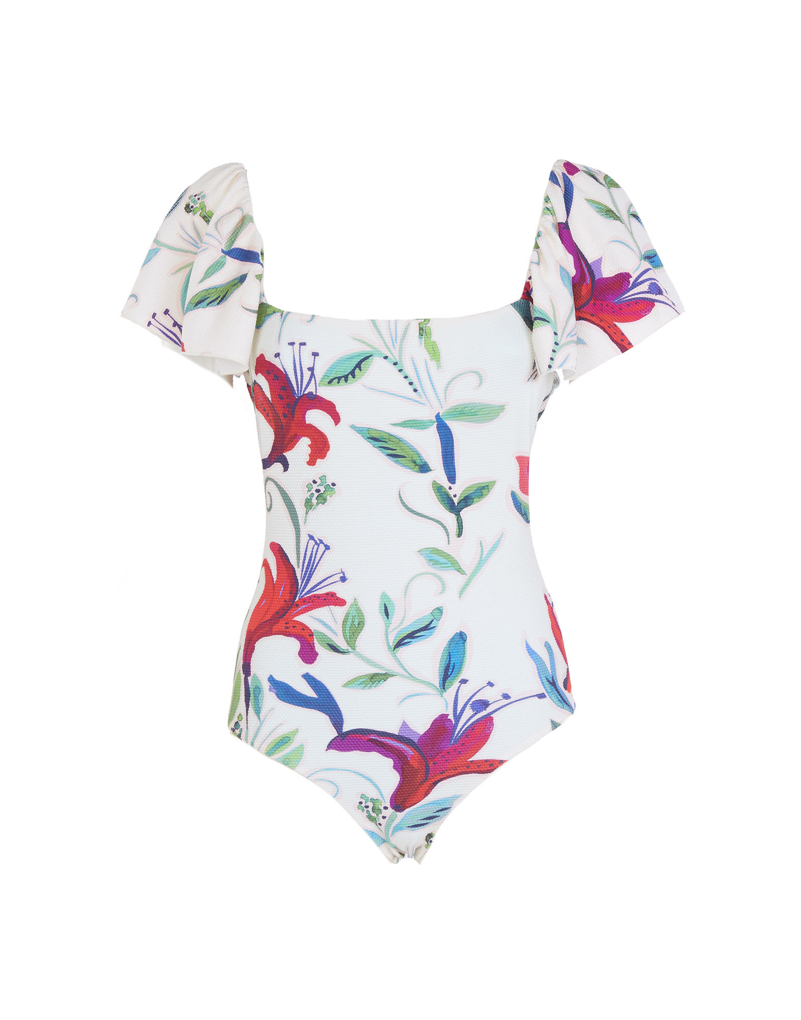 La DoubleJ Scarlett Swimsuit White Lily SWI0034LYC002LIY0002