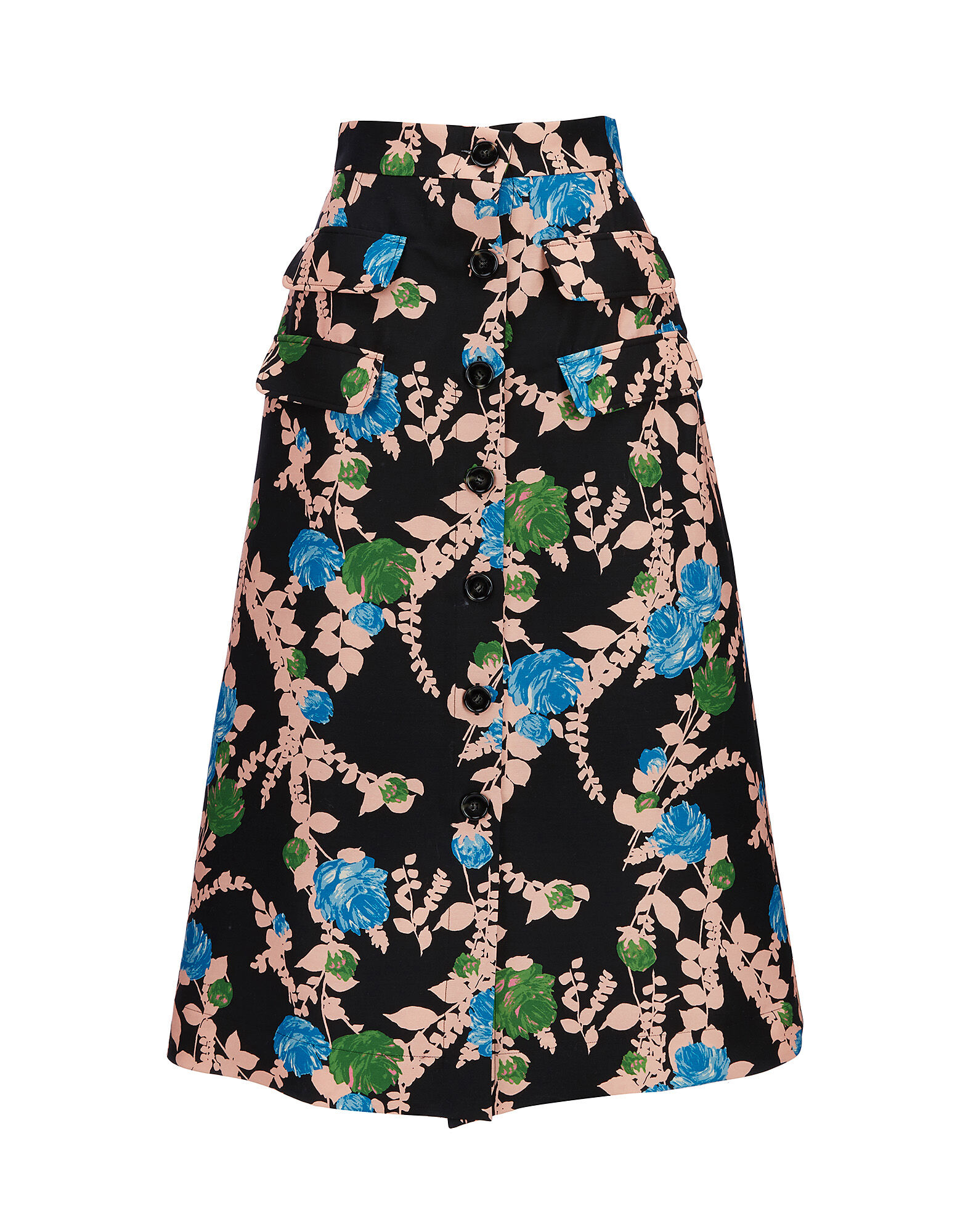 LaDoubleJ Peggy Skirt Winter Rose Nero SKI0040CAD001WTR0003