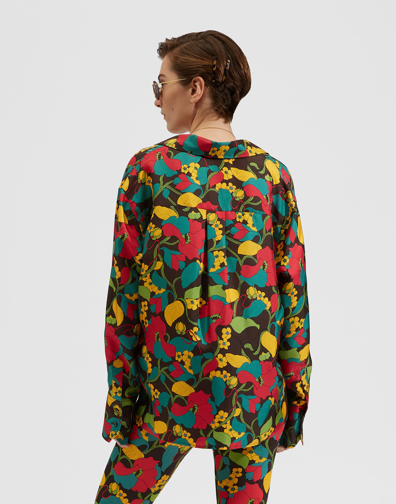 La DoubleJ Milano Shirt La DoubleJ Milano Shirt Vines SHI0066SIL001VIN0001