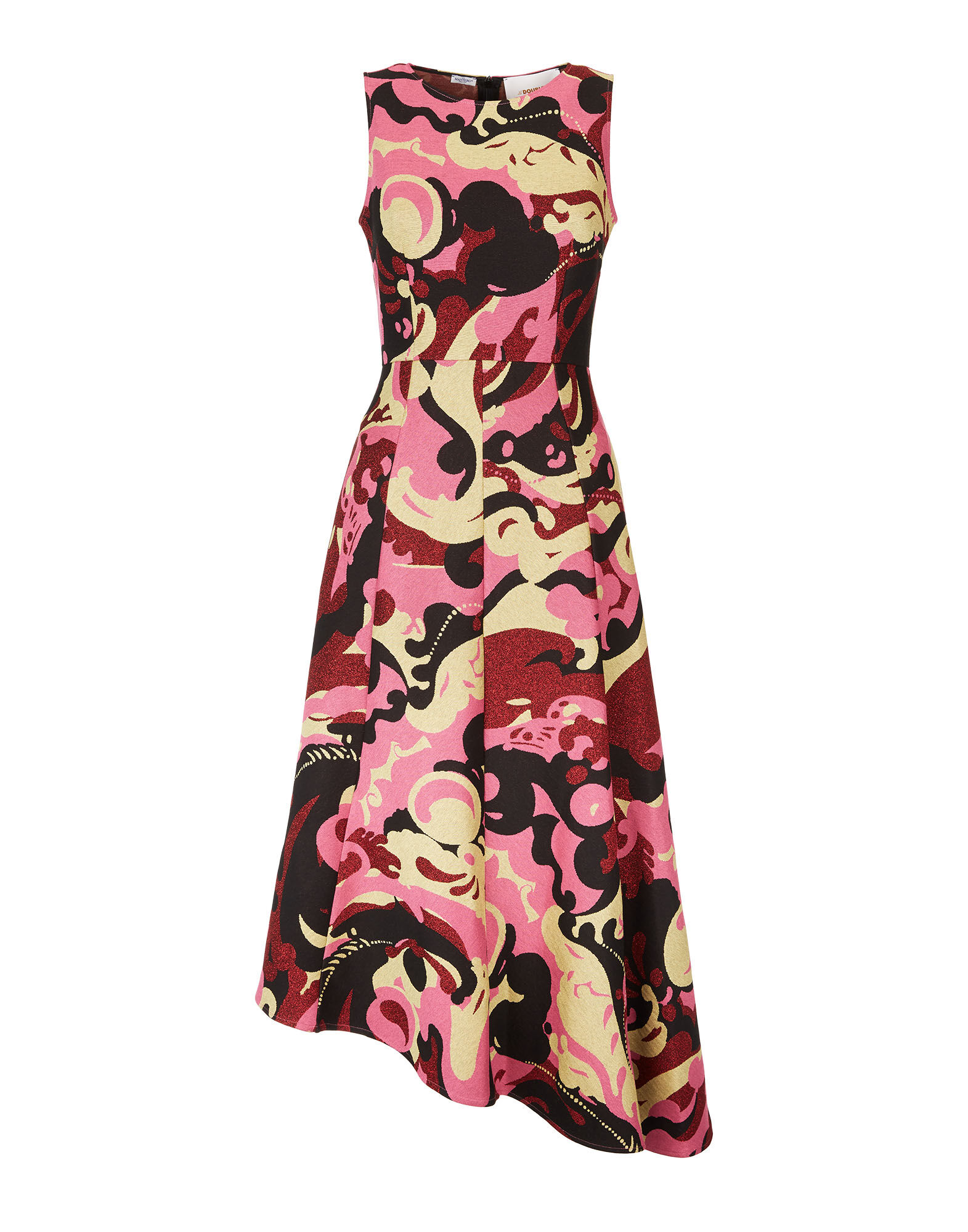 LaDoubleJ Sleeveless Pina Dress Meraviglia Rosso DRE0079JAC017MER0004