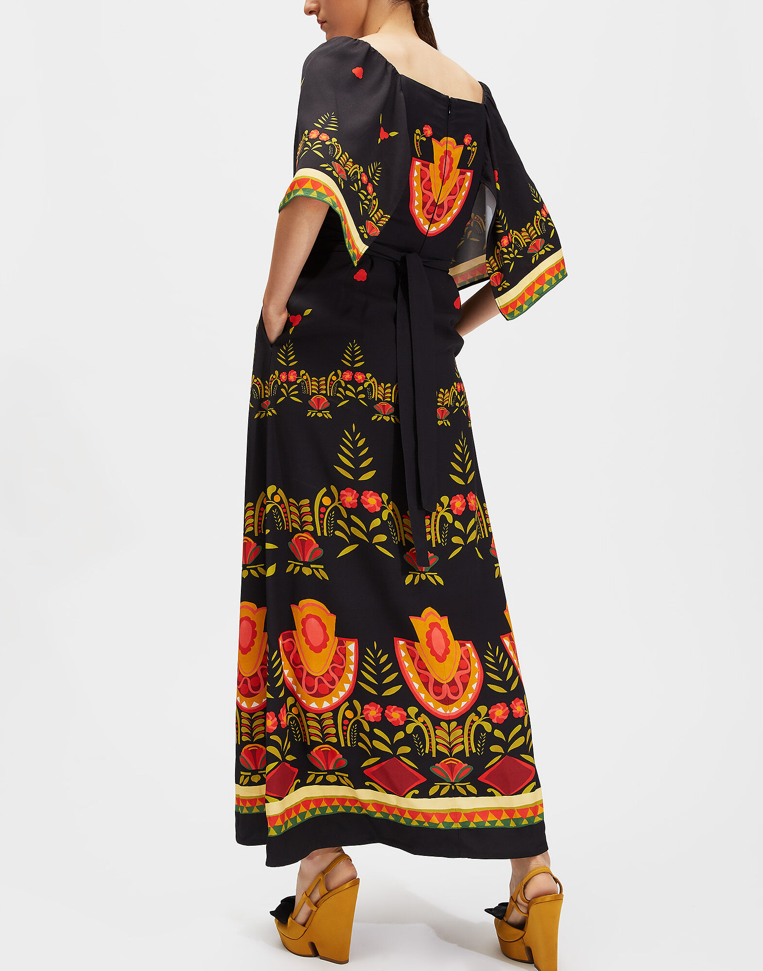 LaDoubleJ Bat Wings Dress Place Messico Nero DRE0073SAB001MEX0002