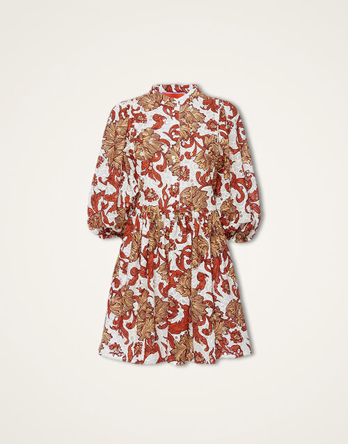 La DoubleJ Mini Portofino Dress Reef White DRE0751EMB031REE01WH01