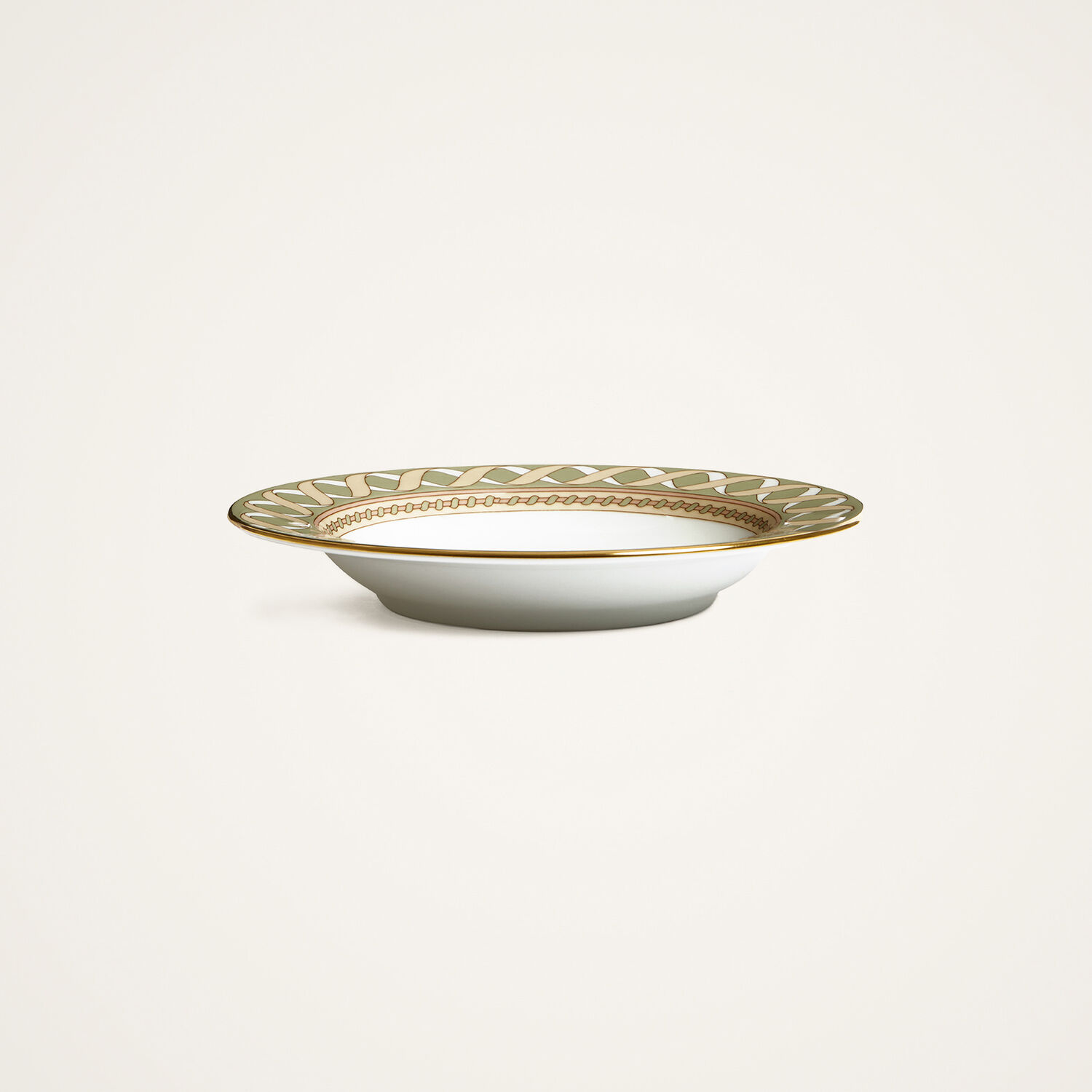 La Doublej Soup Plates Set Of 2 In Odysseus Pistachio