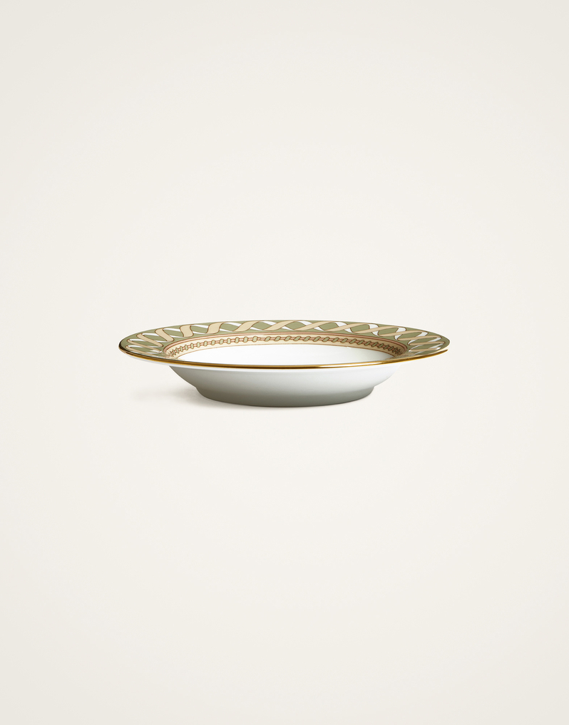 La DoubleJ Soup Plates Set Of 2 La DoubleJ Soup Plates Set Of 2 Odysseus Pistachio SOU0002CER001ODY01GR10