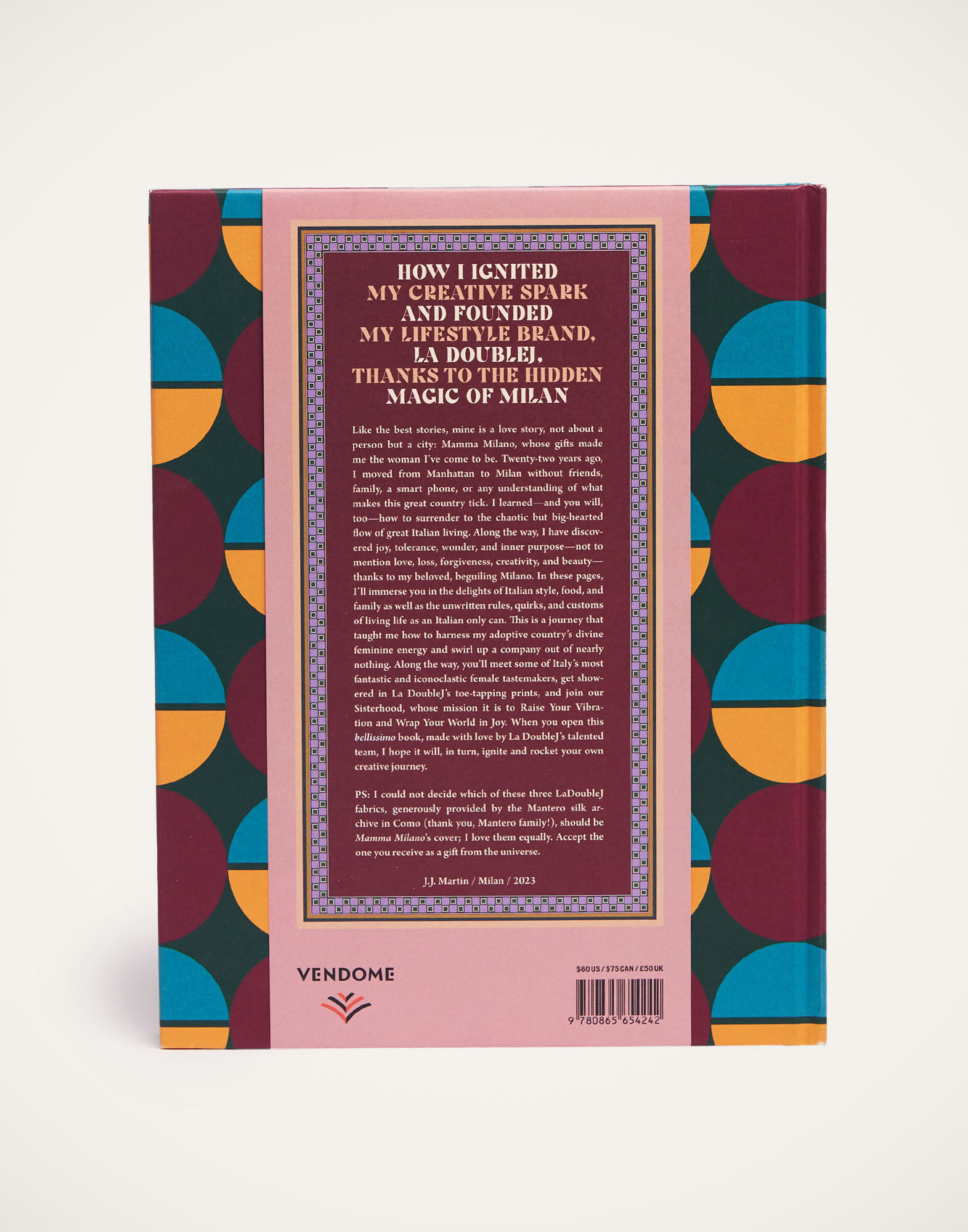 La DoubleJ Mamma Milano Mezzaluna BOK0003PAP003MEZ04GR02