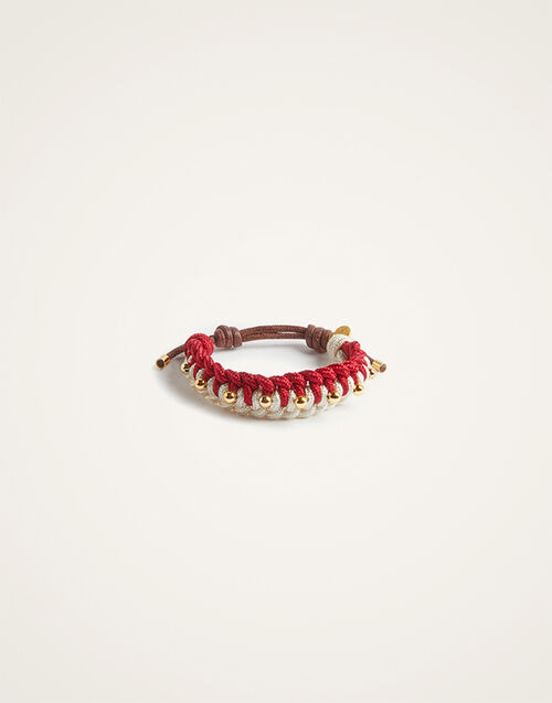 La DoubleJ Better Together Bracelet Bicolor Red & Ivory BAC0011ROP001VA357RE01