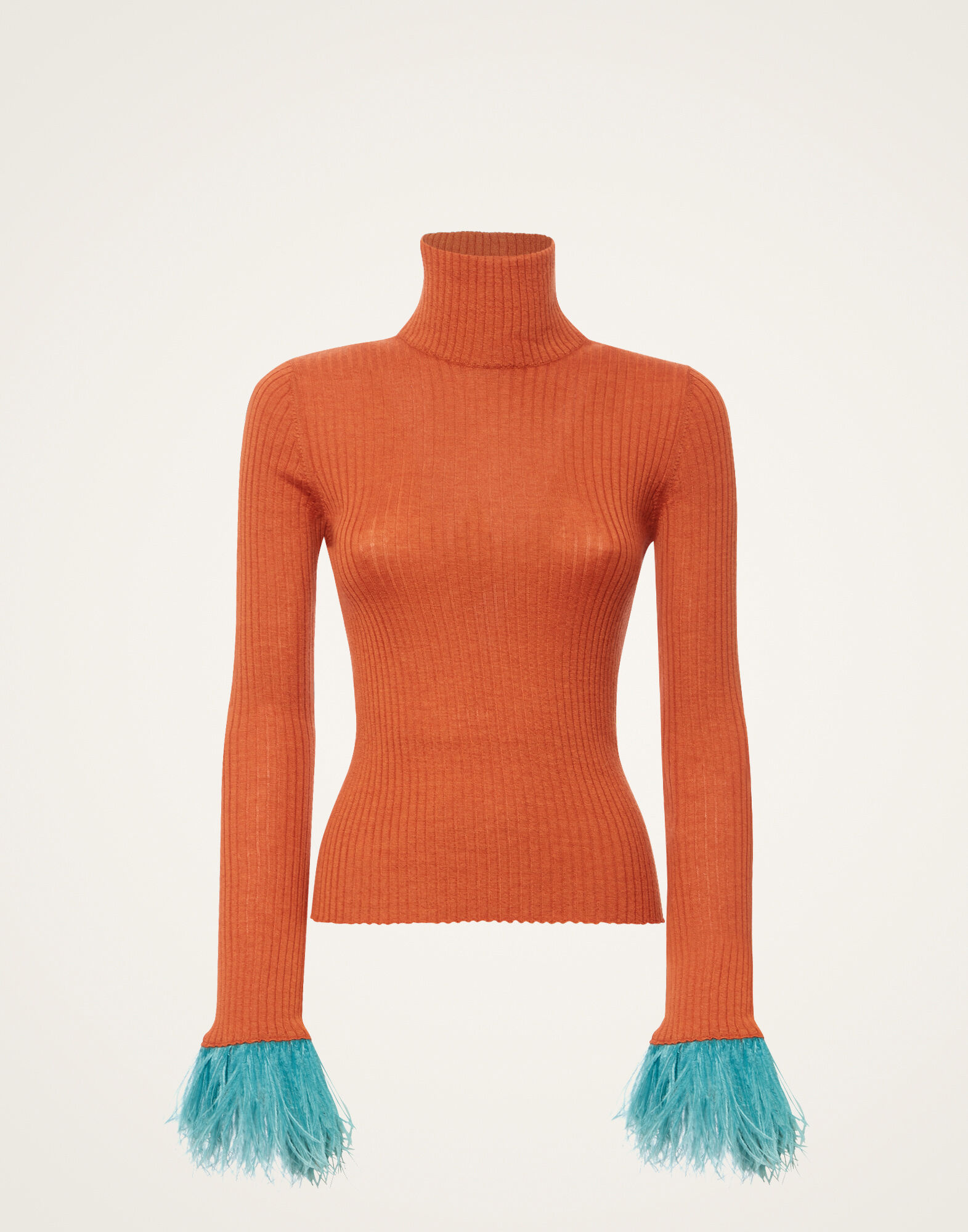 La DoubleJ High Kick Top Orange PUL0167KNI100VA220OR02