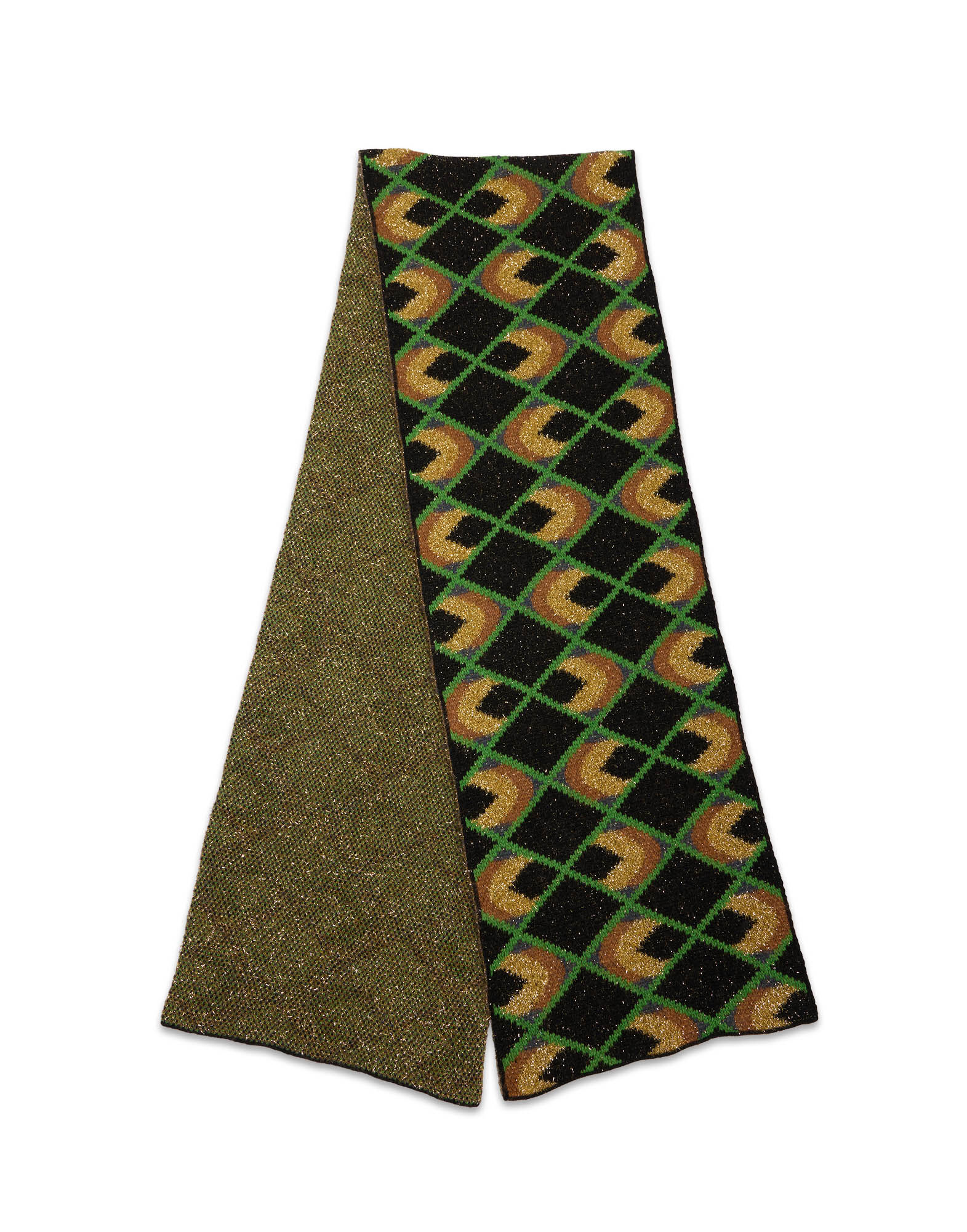 La DoubleJ Half-Light Scarf Half-Light Black SCA0062KNI132VA305BL01