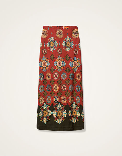 La DoubleJ A-Long Skirt Nucleus Placée Rust SKI0018CAD001NUC02OR04