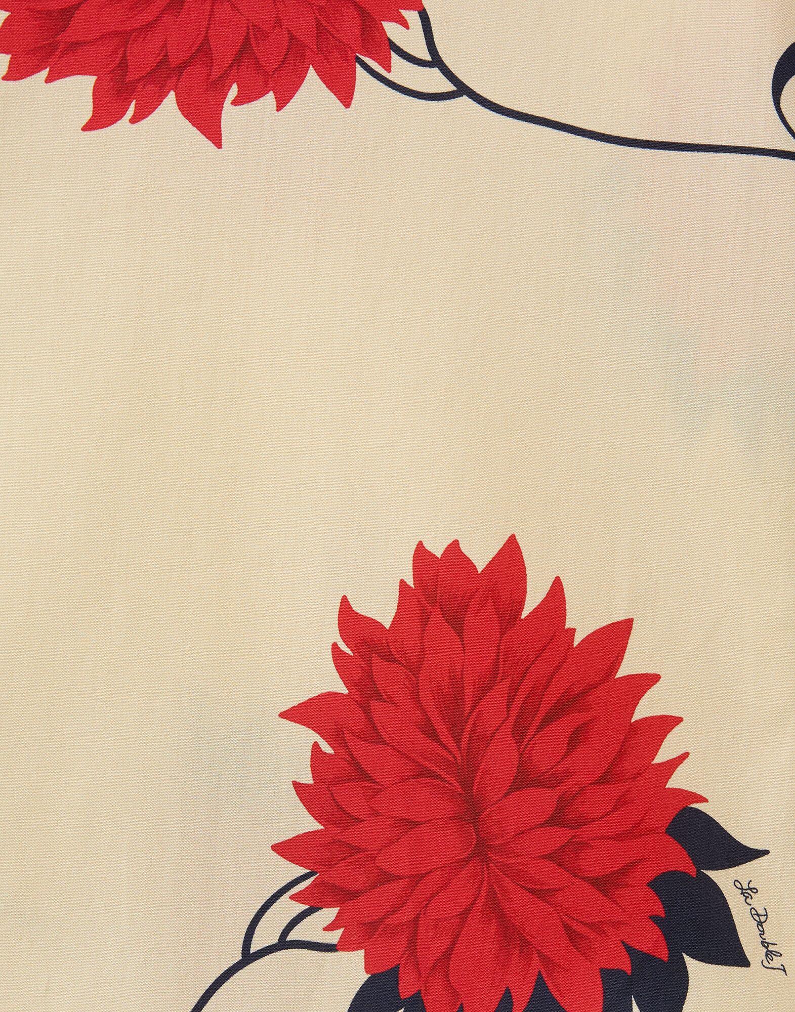 La DoubleJ Pouf Shirt Derby Ecru SHI0159COT039DER01BR05