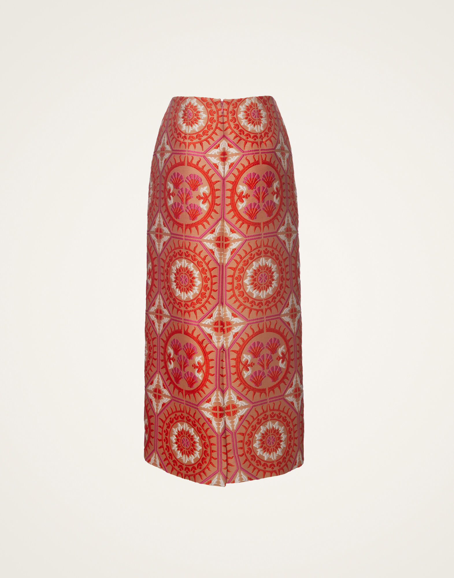 La DoubleJ Pencil Skirt Sun Orange SKI0011JCQ074SUN01OR02
