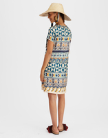 La DoubleJ Mini Swing Dress La DoubleJ Mini Swing Dress Casareale Small Placèe Cream DRE0159SIL001REA02WH03