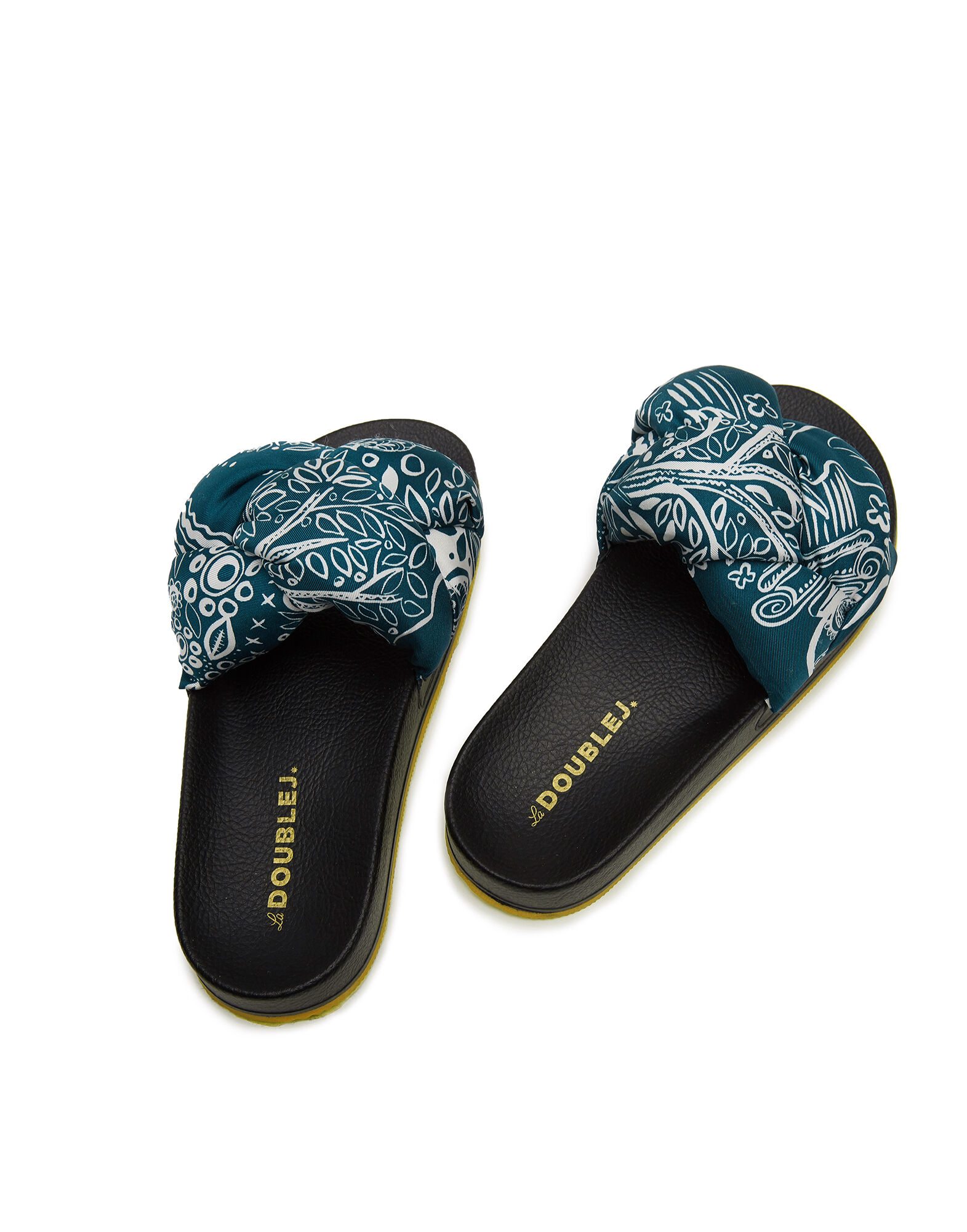 La DoubleJ Treccia Slides Ionic SHO0005FOD001ION0001