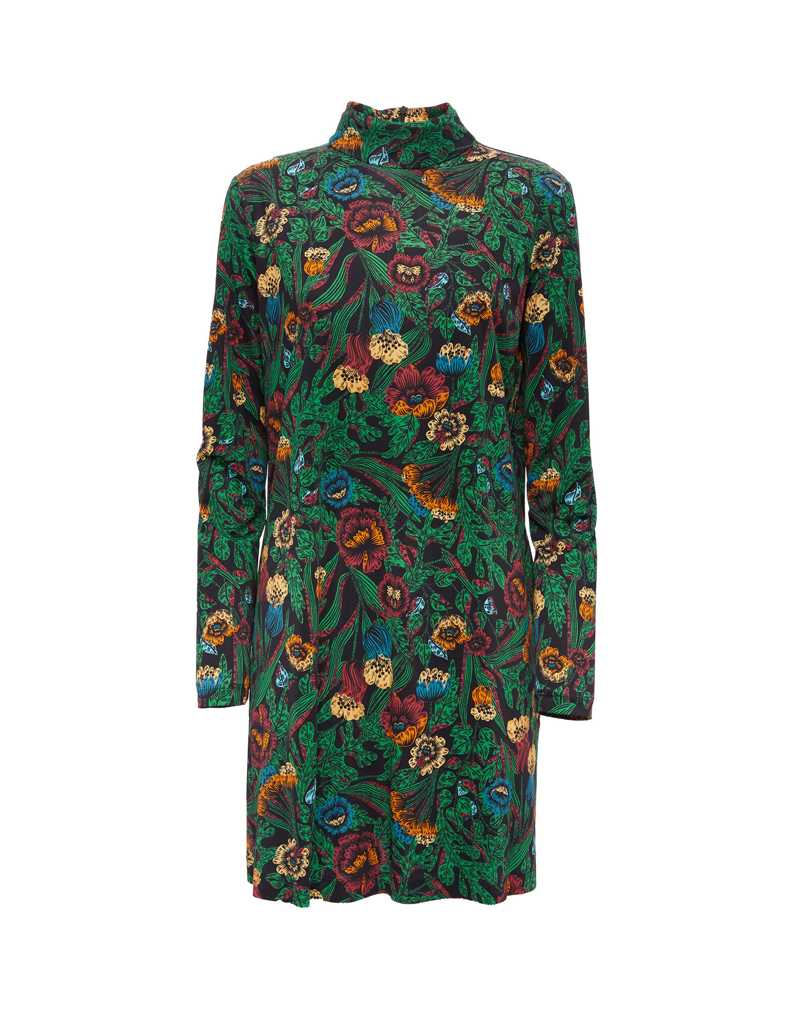 La DoubleJ Suitcase Dress Night Garden DRE0294JER011GAR0001