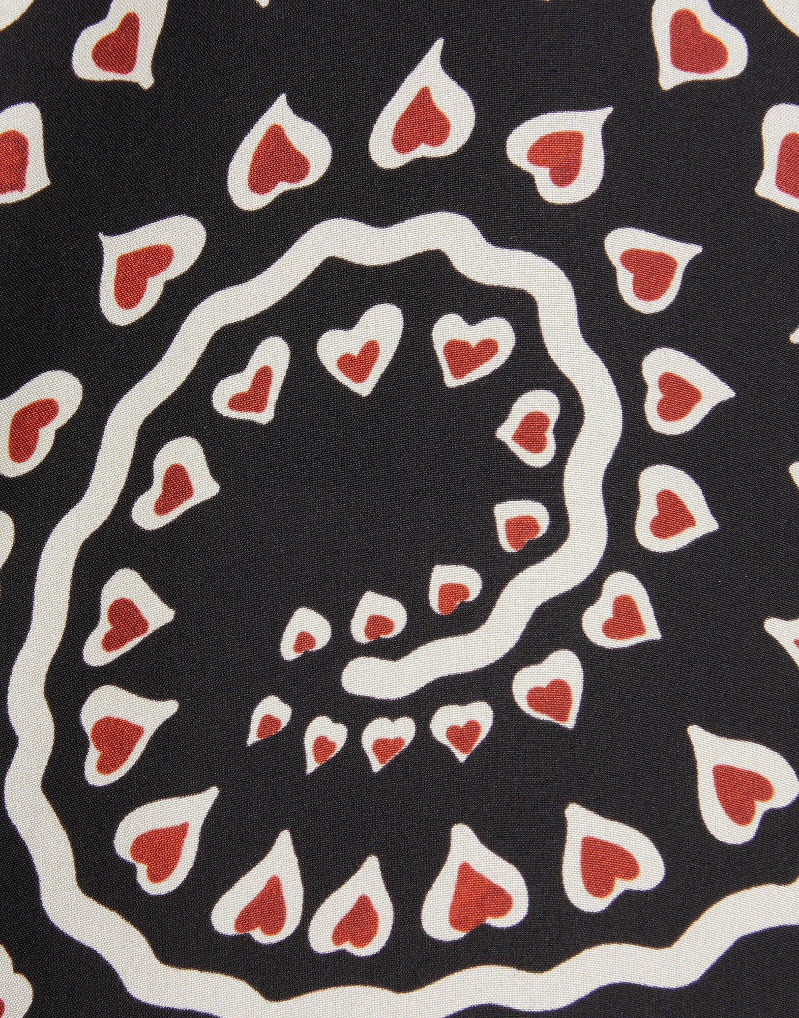 La DoubleJ Cerere Blouse Gattopardo Plac&eacute;e Black SHI0086SIL009GAT01BL01