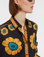 La DoubleJ Boy Shirt La DoubleJ Boy Shirt Daisychain Placée Orange SHI0040SIL006ROP04OR02