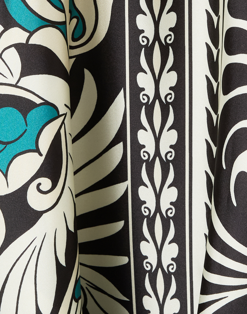 La DoubleJ Arcade Dress La DoubleJ Arcade Dress Mix Tiles Placée Black DRE0639JER040MIX01BL01