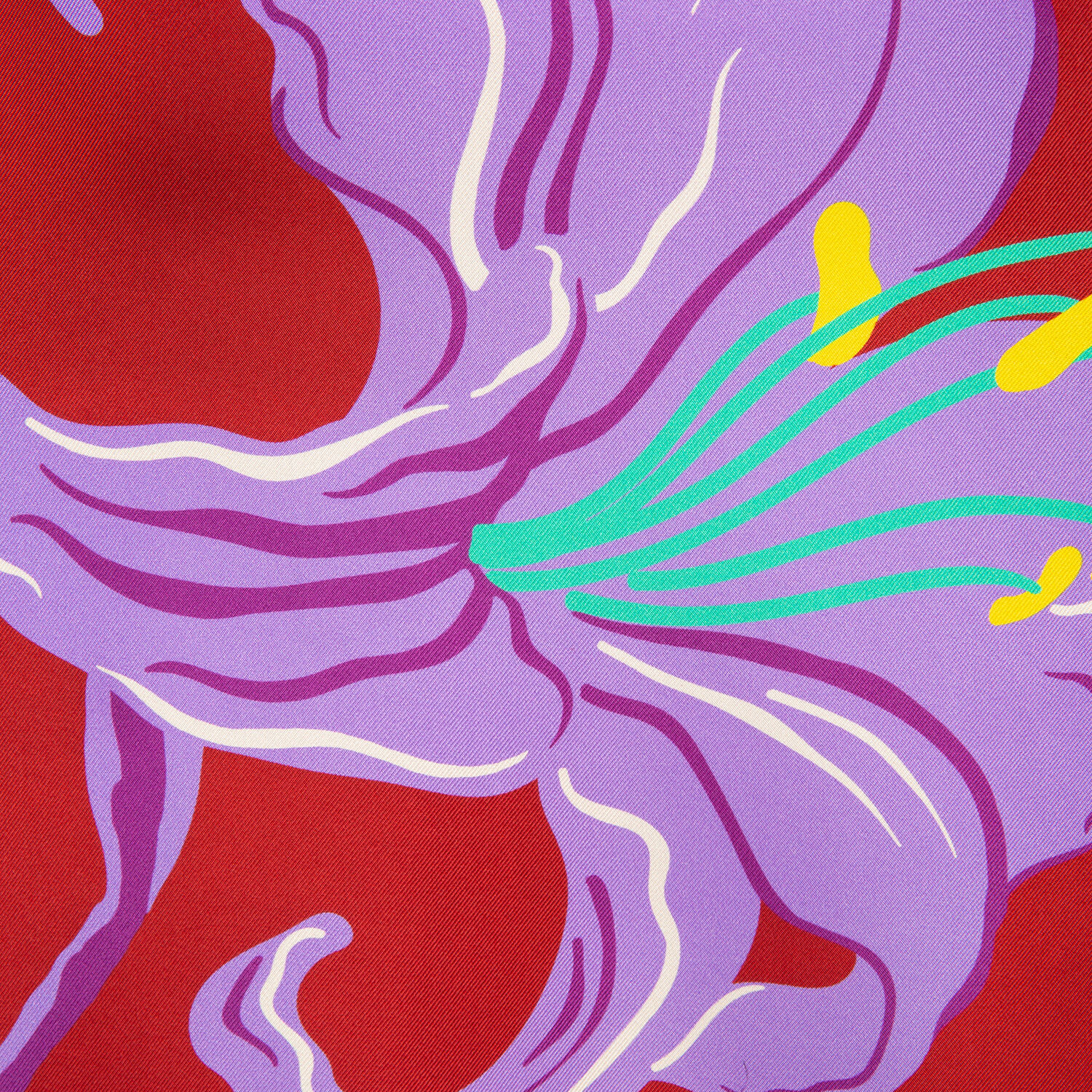 La Doublej Printed Silk Maxi Shirt Dress In Maneater Rosso