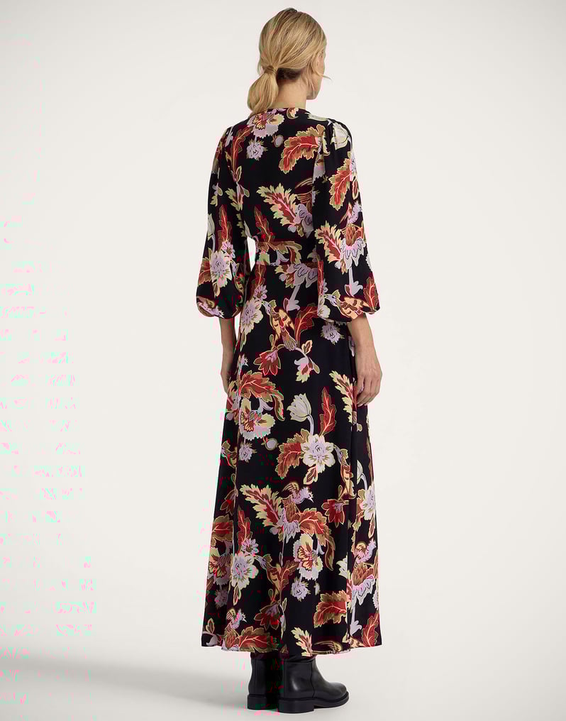 La DoubleJ Long Camerino Dress La DoubleJ Long Camerino Dress Lark Black DRE0585CRE001LAR01BL01