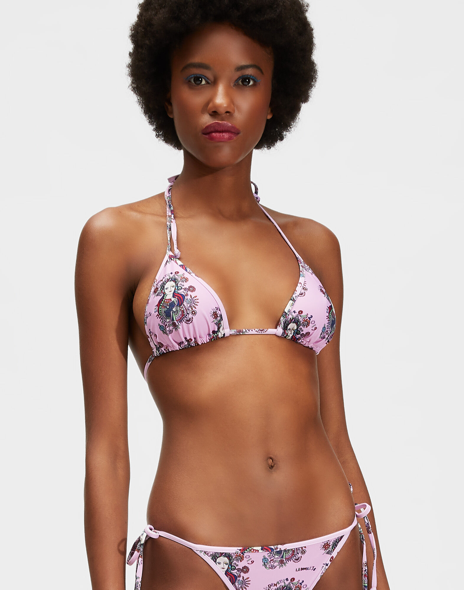 LaDoubleJ Triangle Bikini Top Mini Demeter SWI0003LYC001DEM0001