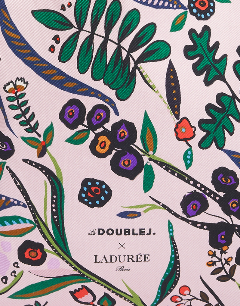 La DoubleJ Goodie Tote Bag La DoubleJ Goodie Tote Bag Tree Of Life Rosa BAG0026COT023TFL0009