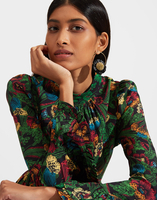 La DoubleJ Visconti Dress La DoubleJ Visconti Dress Night Garden DRE0041VIS001GAR0001