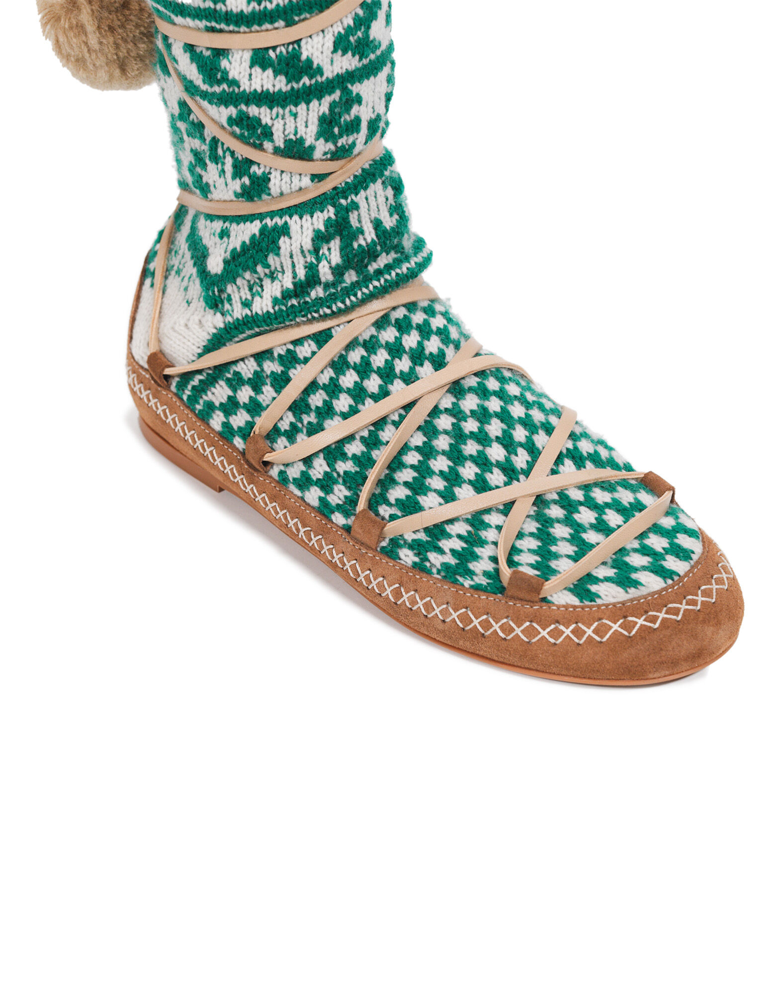 La DoubleJ Sock Boots Fiori SHO0036WOL011FIO0011