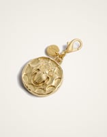 La DoubleJ Scarab Charm La DoubleJ Scarab Charm 24k Gold Plate CHM0013BRA003SOLIDYE05