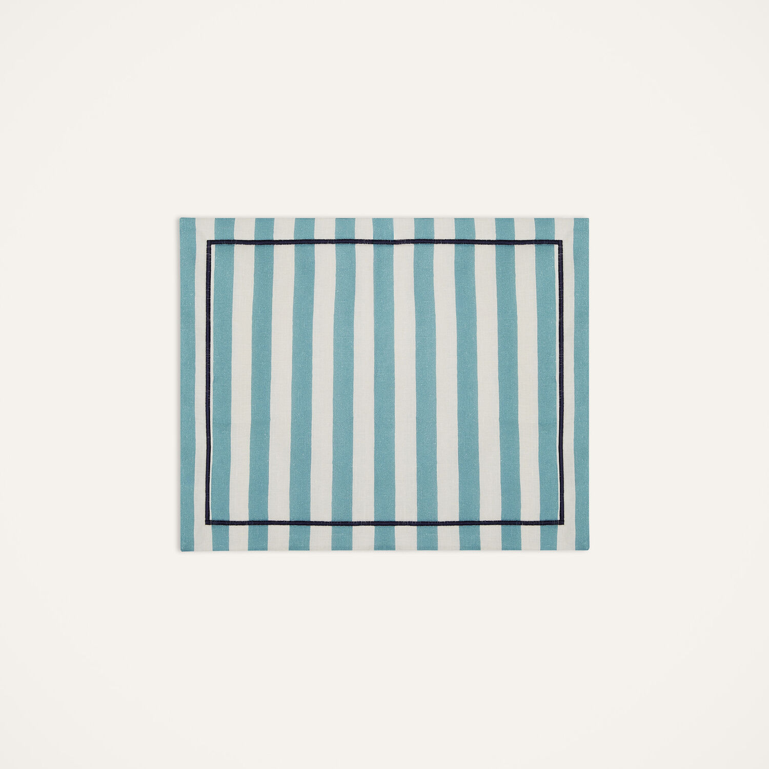 La Doublej Placemat Set Of 2 In Riviera Sky Blue
