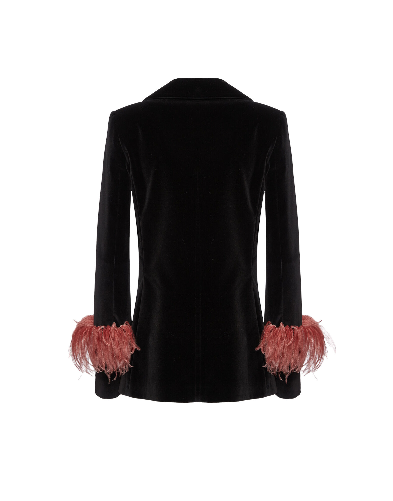 Keaton Jacket in Solid Black fur Damen La DoubleJ