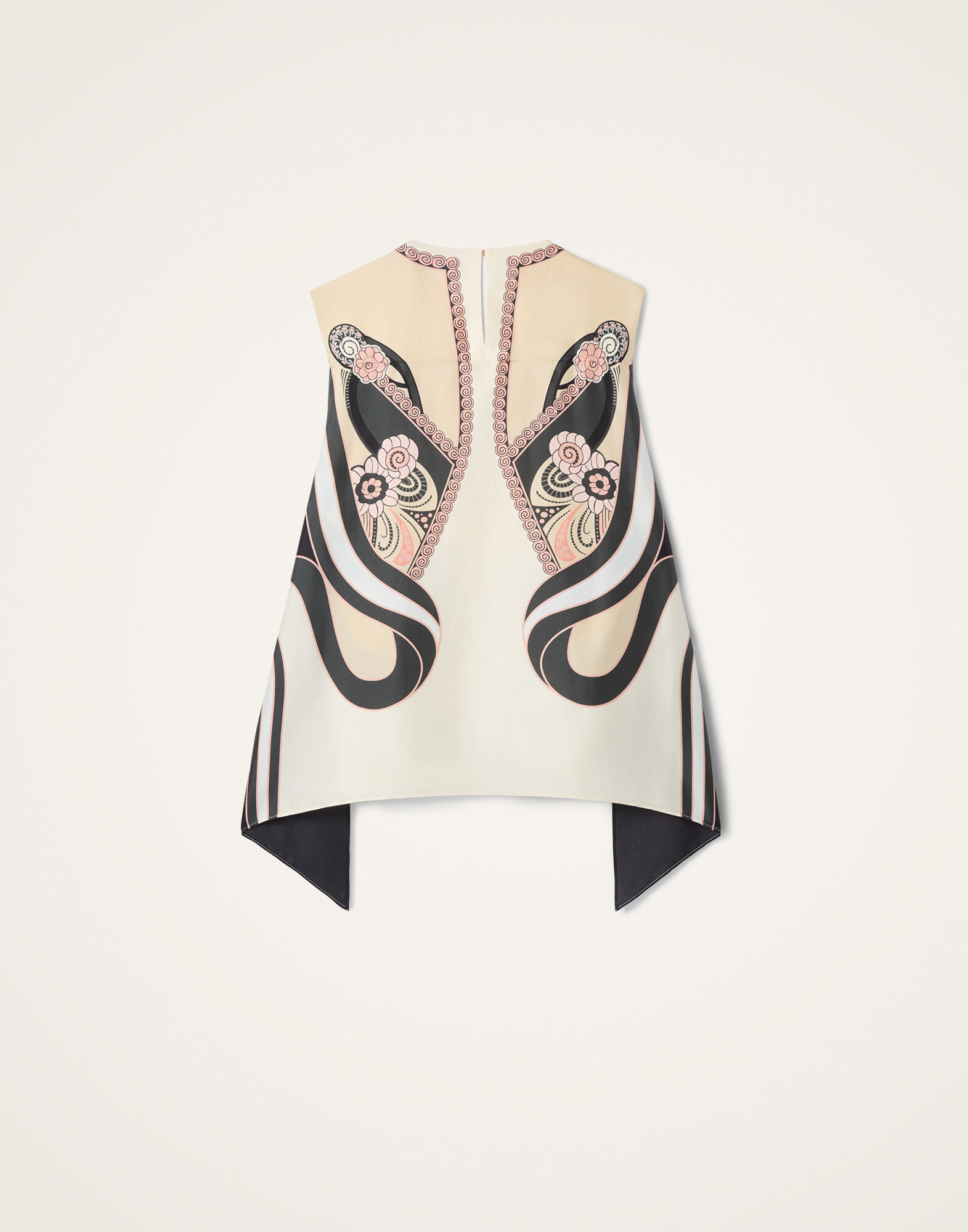 La DoubleJ San Carlo Top Ambrosia Plac&eacute;e Pale Pink TOP0157SIL029AMB03PI02