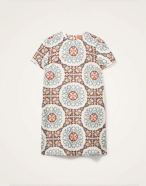 La DoubleJ Mini Swing Dress Ballata Ivory DRE0159SIL001BAL01WH04