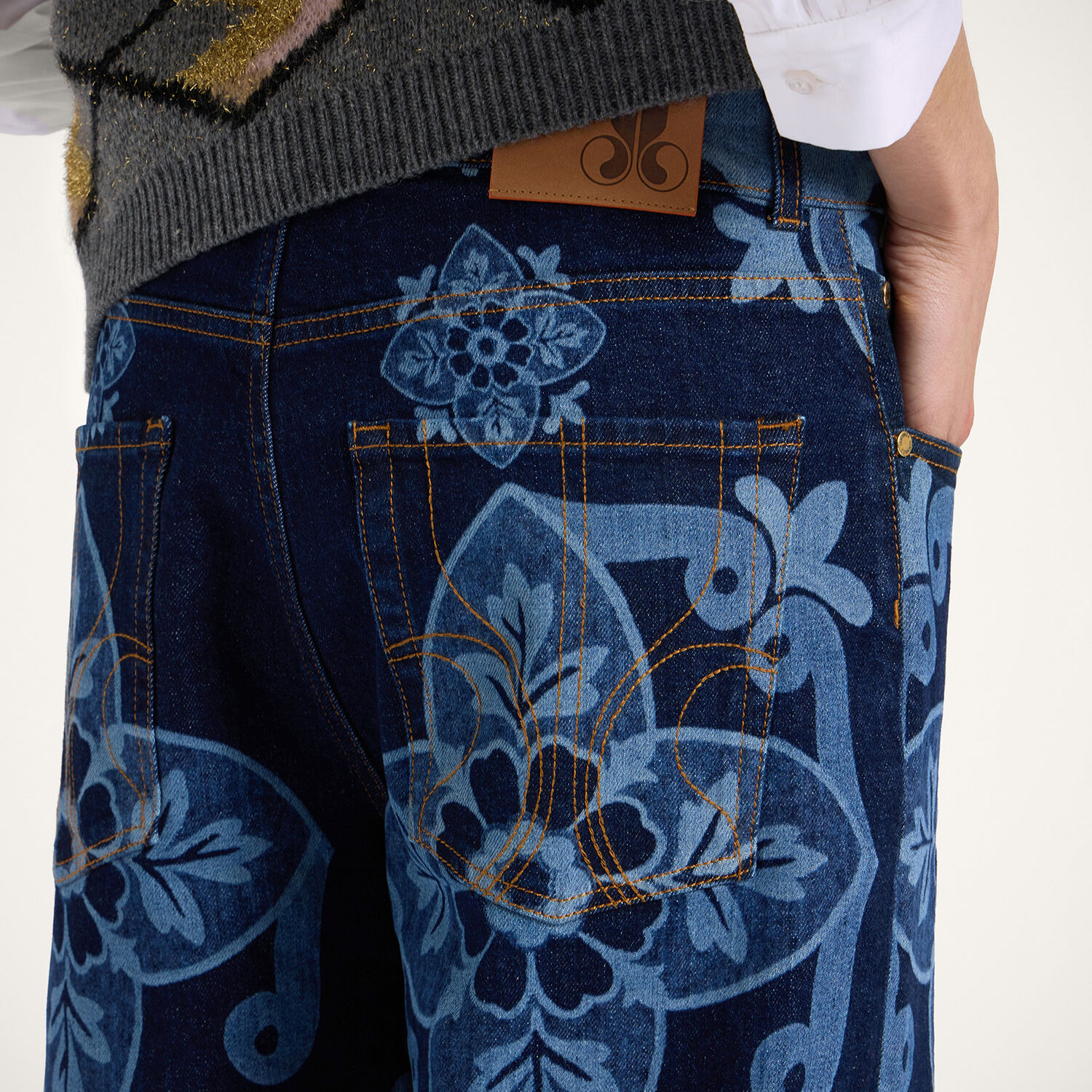 La Doublej The Better Than Your Boyfriend Jean In Partenope Navy