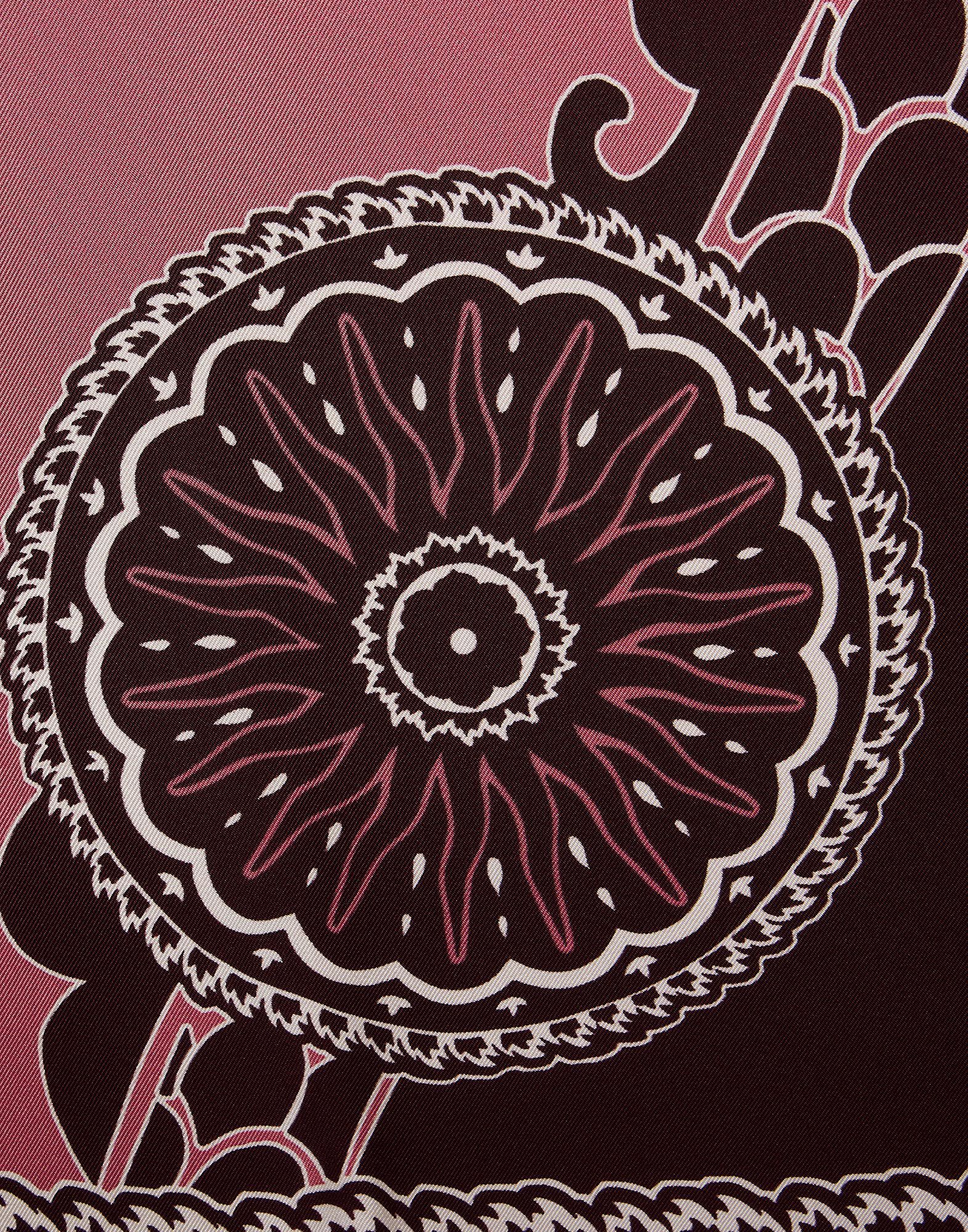 La DoubleJ Muumuu Dress Oltrarno Plac&eacute;e Pink DRE0225SIL006OLT03PI01