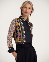 La DoubleJ Boy Shirt La DoubleJ Boy Shirt Dazed Placée Black SHI0040SIL001DAZ01BL01