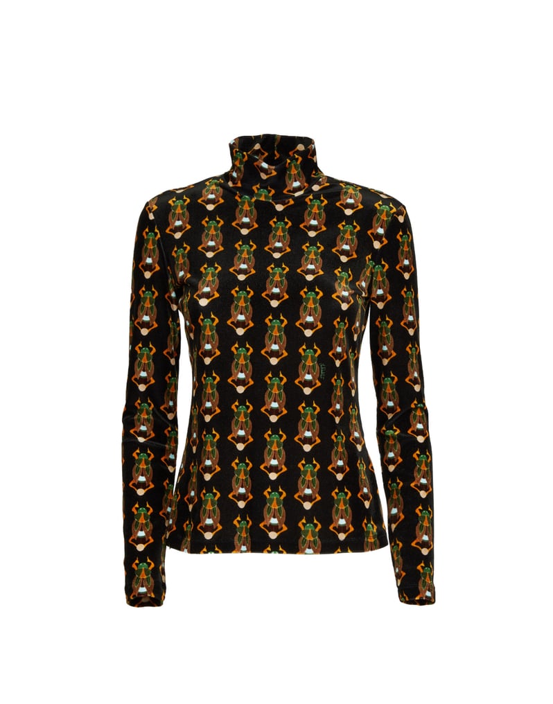 La DoubleJ Turtleneck La DoubleJ Turtleneck Scarab Black SHI0030VEL006SCA01BL01