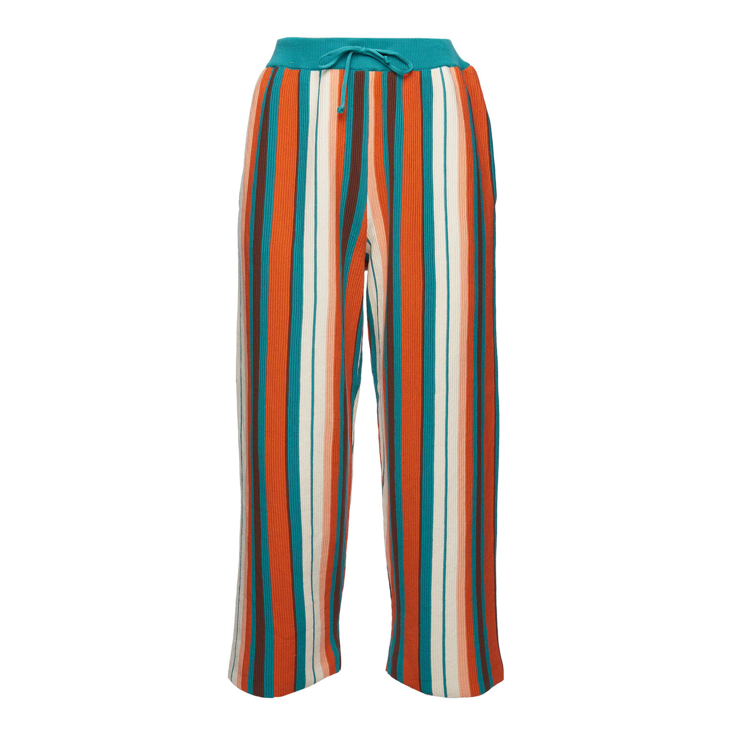 Shop La Doublej Bay Drawstring Pants In Multicolor Rosso