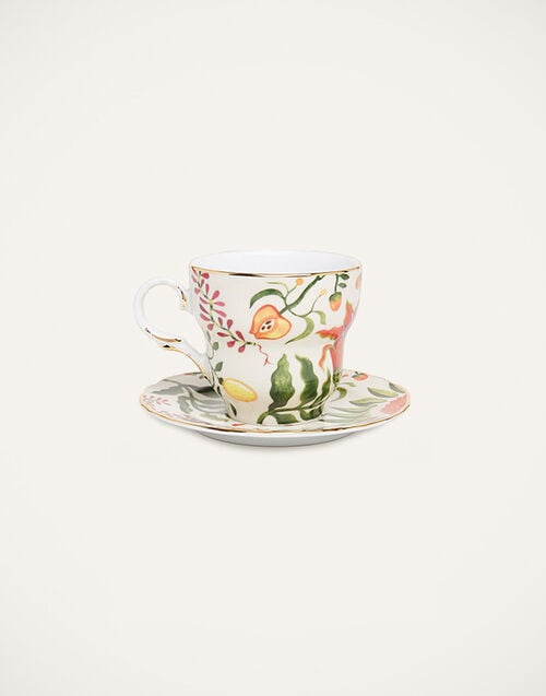 La DoubleJ Big Mama Cup & Saucer La DoubleJ Big Mama Cup & Saucer Eden DIS0066CER001HLE0008