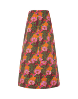 La DoubleJ A-Long Skirt Orange Gerber SKI0018COT006GER0002