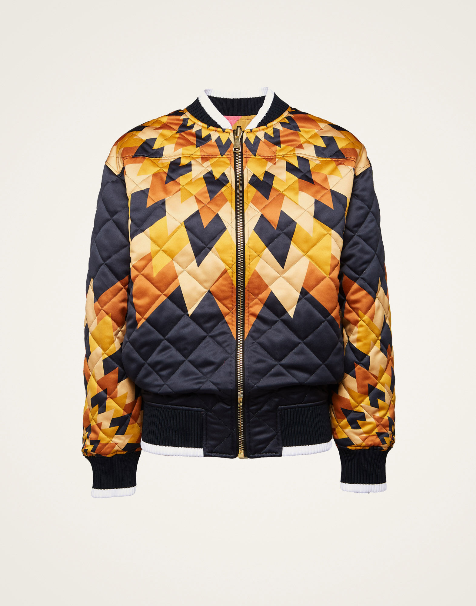 La DoubleJ Suki Jacket Egyptian Sun Plac&eacute;e Gold JAC0069POL006EGY01YE05