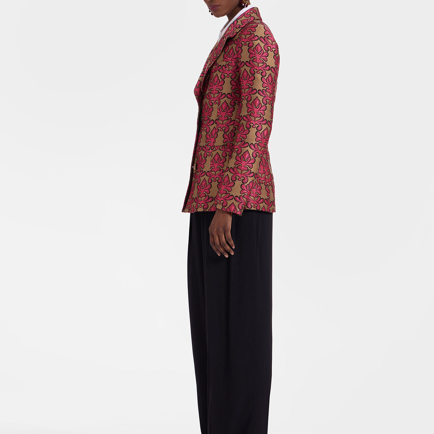 La Doublej 24/7 Jacket In Herald Fuchsia