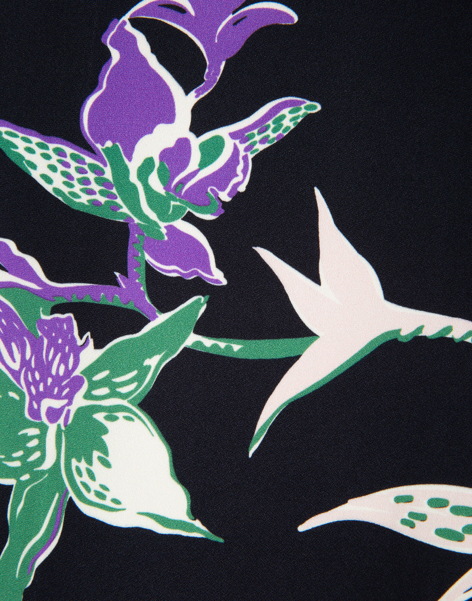 LaDoubleJ Duster Coat Orchidee Nero JAC0013SAB001ORC0003