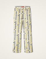 La DoubleJ The Cropped Flare Jean La DoubleJ The Cropped Flare Jean Cupid White TRO0158COT063CUP02WH01