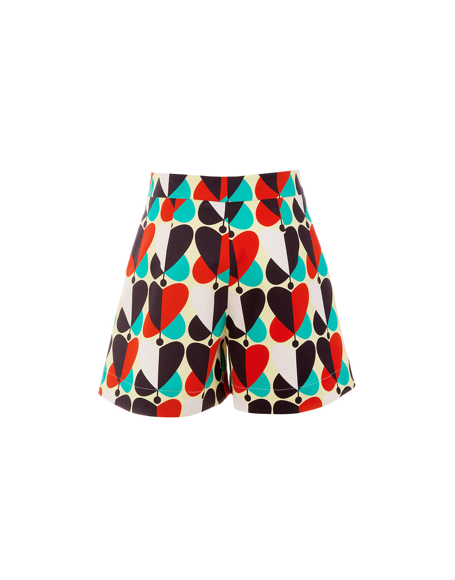 LaDoubleJ Good Butt Shorts Farfalle Rosso TRO0010COT006FAR0004