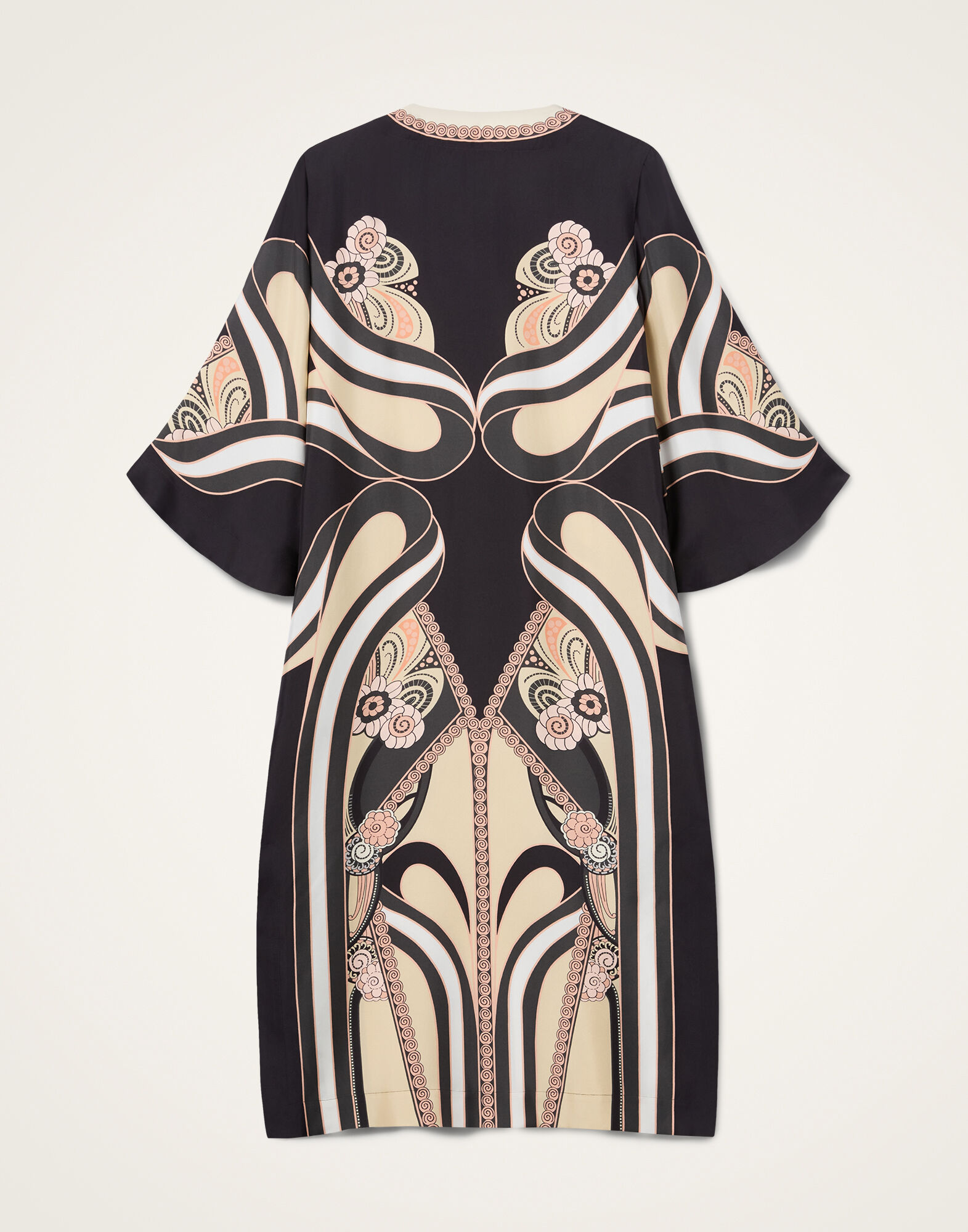 La DoubleJ The Kaftan Ambrosia Plac&eacute;e Pale Pink DRE0564SIL006AMB03PI02