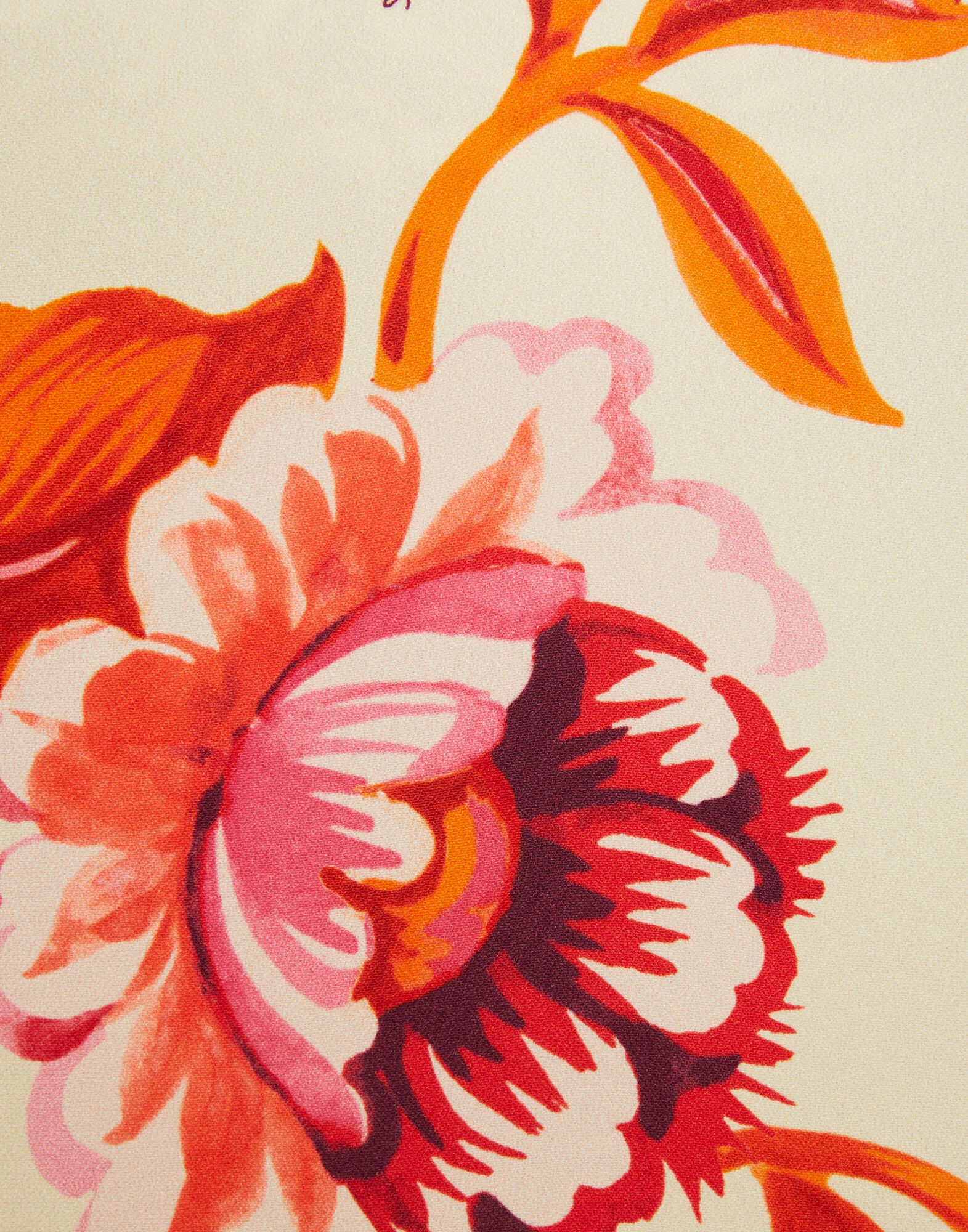 La DoubleJ Flamenco Dress Hottie Cream DRE0663SAB001HOT01WH03