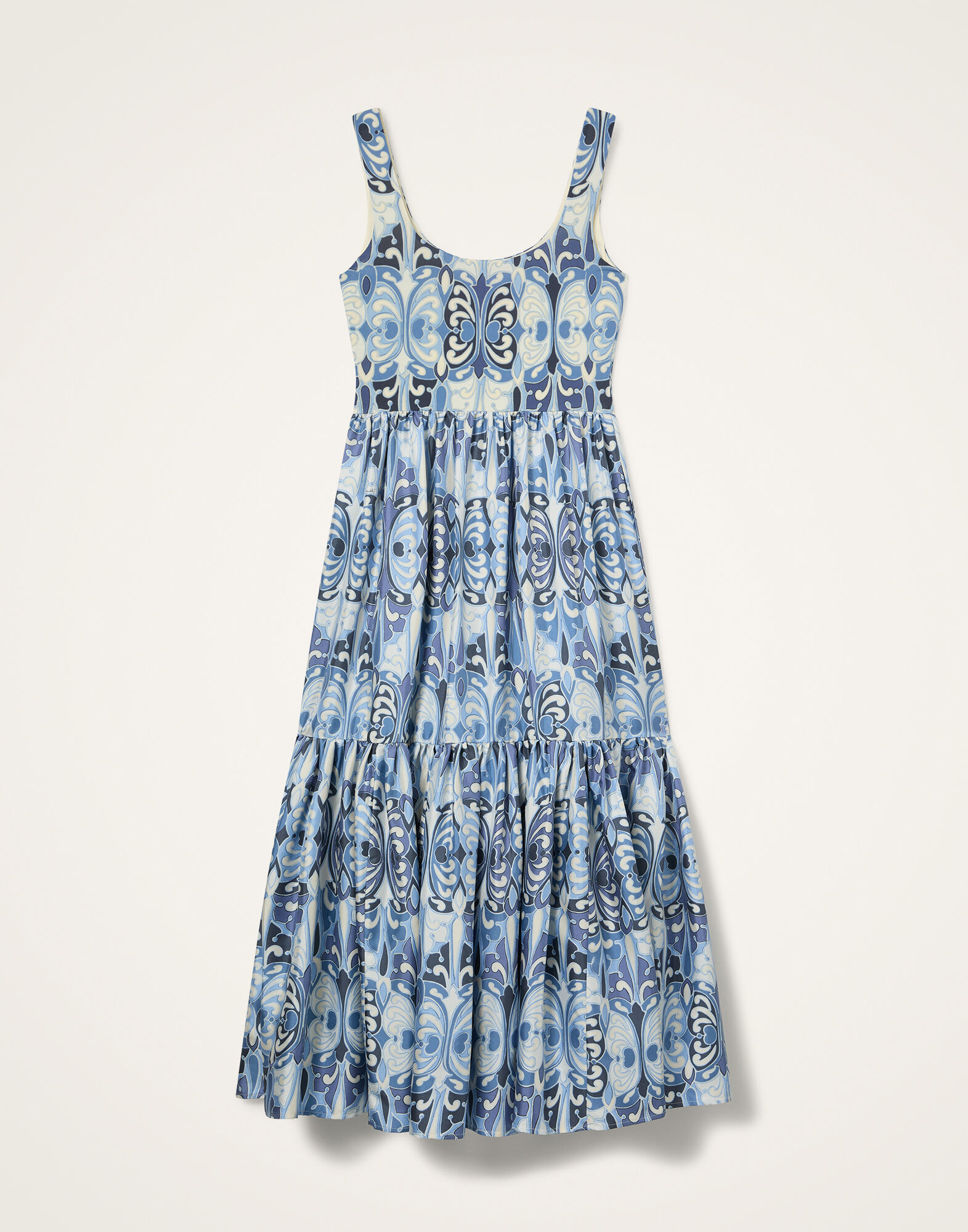 La DoubleJ Capri Dress Cocoon Blue DRE0479SIL001COC01BU03