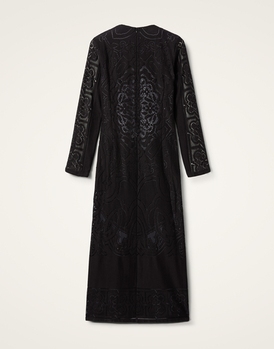 black swing dress lace The Julia Swing Dress in Black Vintage Diva